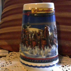 Budweiser beer stein 2002, NWOT New in box